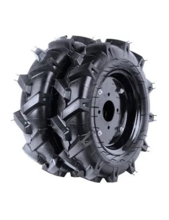 Set roți cu anvelope DKD 500x8, manicoți de 23 mm pentru motocultor