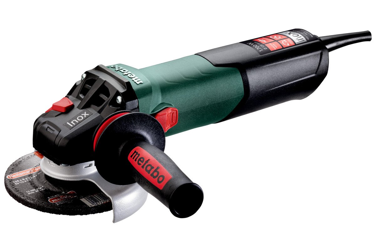 Polizor unghiular Metabo WEV 17-125 Quick Inox – 1700 W, 125 mm