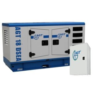 Generator de curent diesel AGT 18 DSEA cu preîncălzire + panou de automatizare ATS 28 EI/12
