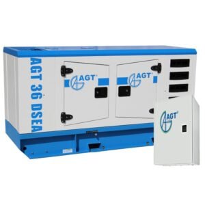 Generator de curent diesel AGT 36 DSEA cu preîncălzire + panou de automatizare ATS 43 EI/24