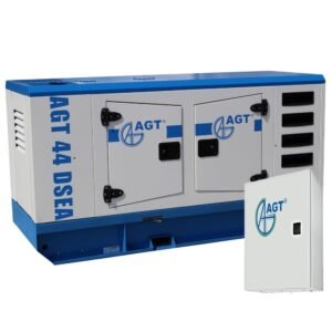 Generator de curent diesel AGT 44 DSEA cu preîncălzire + panou de automatizare ATS 56 EI/24