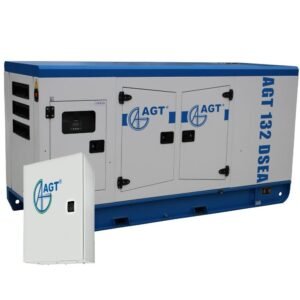 Generator de curent diesel AGT 132 DSEA cu preîncălzire + panou de automatizare ATS 164