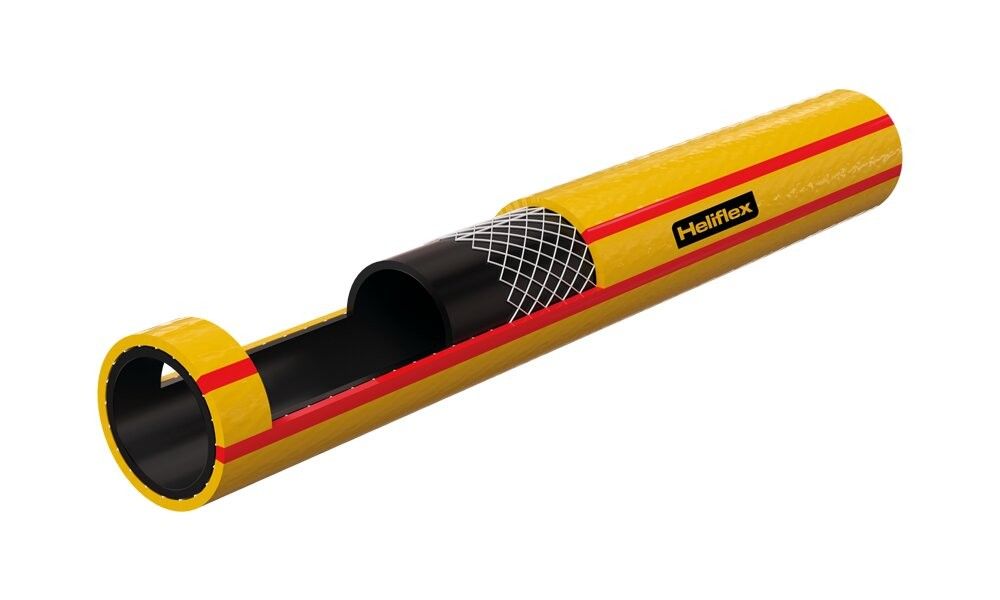 Furtun de grădină Heliflex Helijardim Eco Ø19 mm (3/4″) × 50 m – trei straturi, rezistent la UV - imagine 2