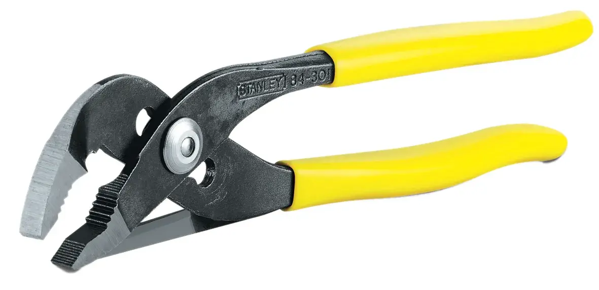 Clește reglabil Stanley 2-84-301 – 240 mm, forjat, mânere cu înveliș PVC