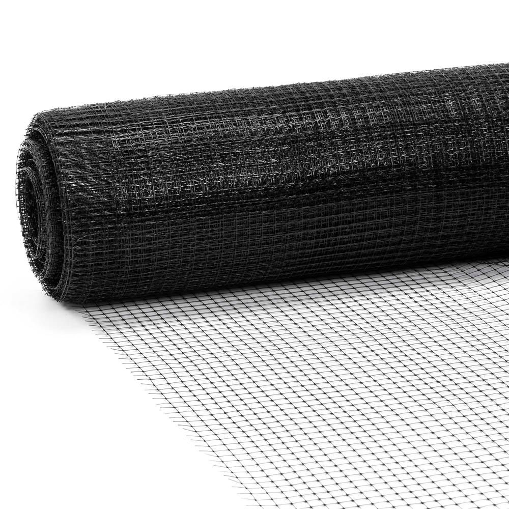 Plasă anti-cârtițe pentru gazon – rolă 2 × 100 m, 45 g/m², neagră - imagine 2