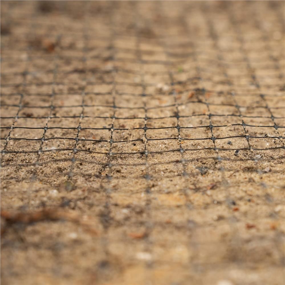 Plasă anti-cârtițe pentru gazon – rolă 2 × 100 m, 45 g/m², neagră - imagine 7