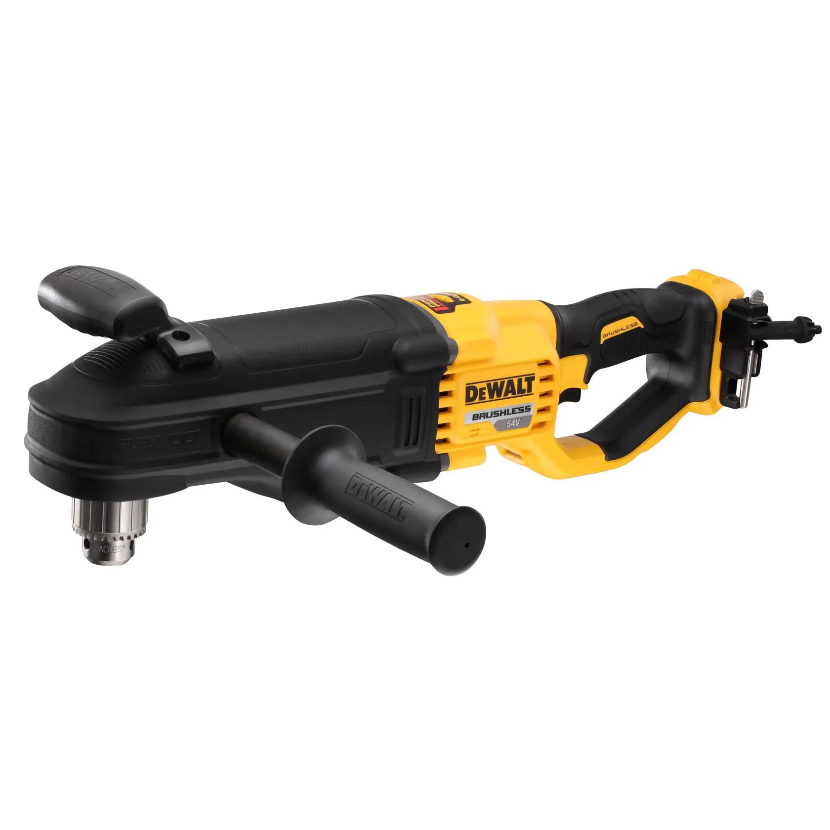 Mașină de găurit unghiulară DeWalt DCD470N – 54 V, 135 Nm, XR FLEXVOLT - imagine 6