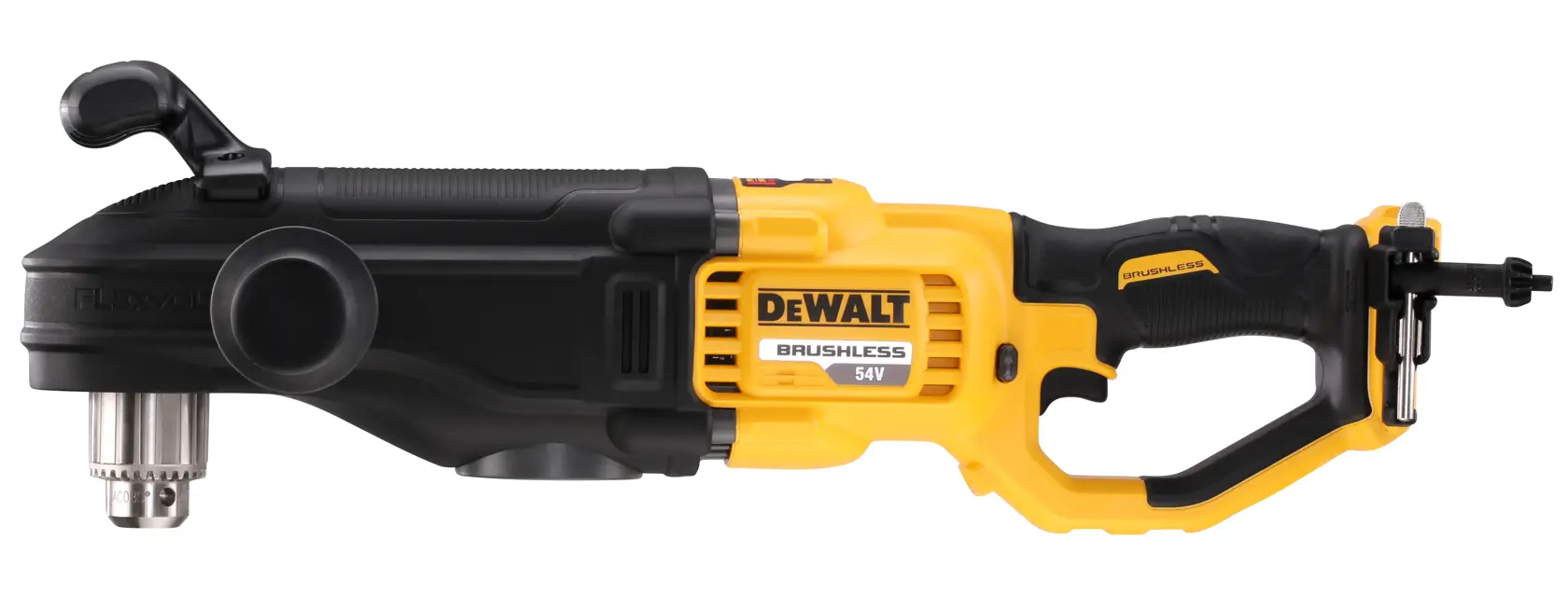 Mașină de găurit unghiulară DeWalt DCD470N – 54 V, 135 Nm, XR FLEXVOLT - imagine 7