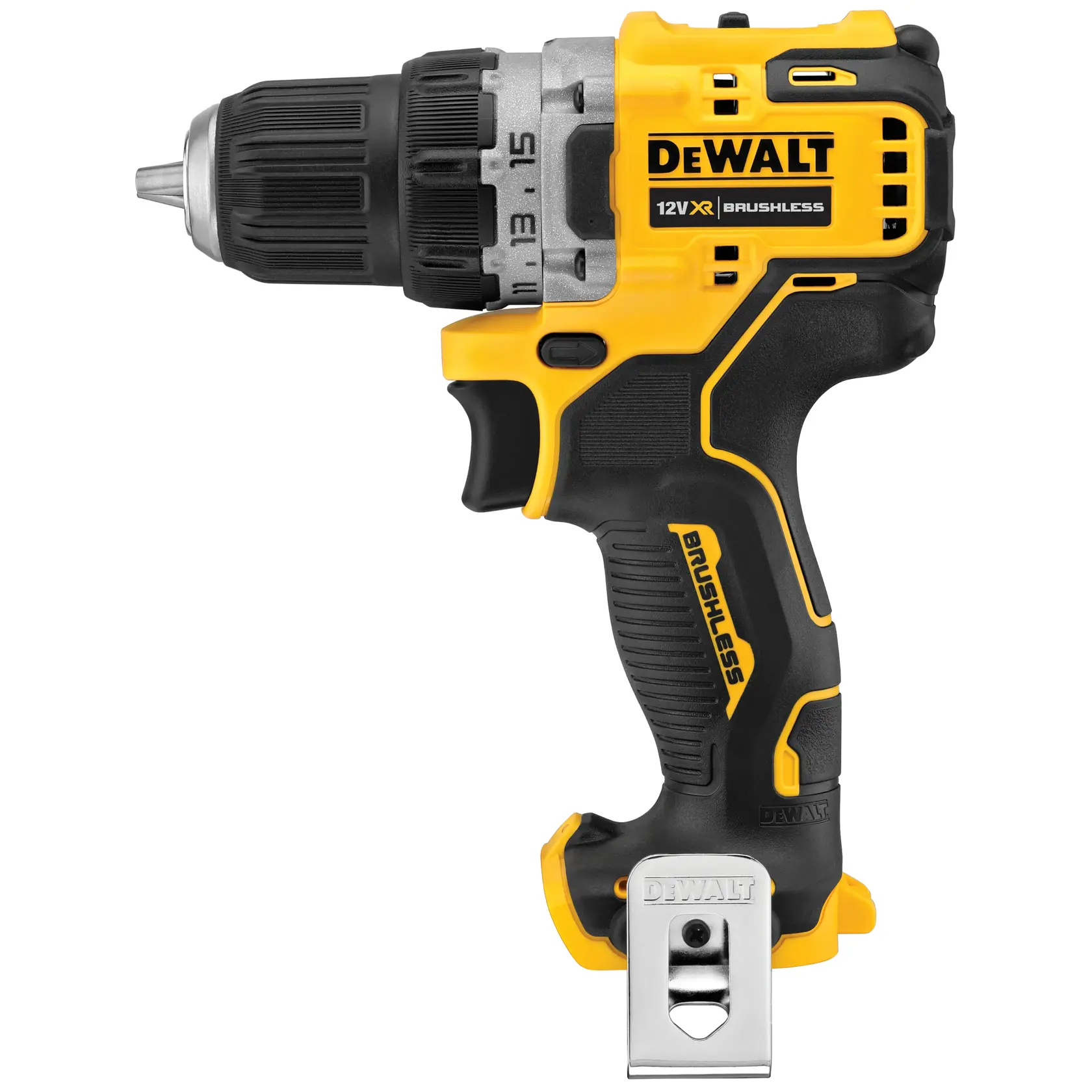 Mașină de găurit și înșurubat DeWalt DCD701N – 12 V, 57,5 Nm, mandrină rapidă - imagine 4
