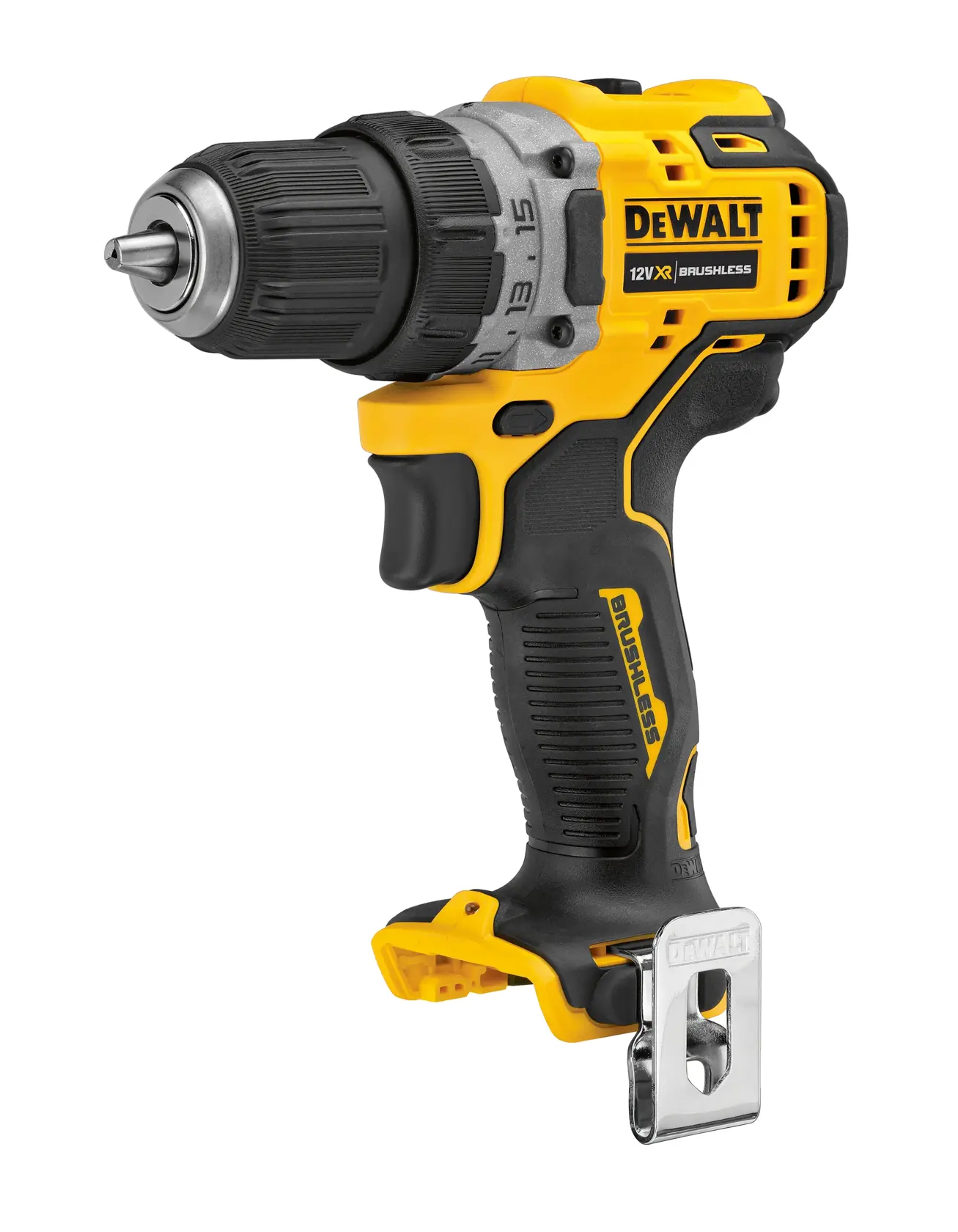 Mașină de găurit și înșurubat DeWalt DCD701N – 12 V, 57,5 Nm, mandrină rapidă - imagine 5