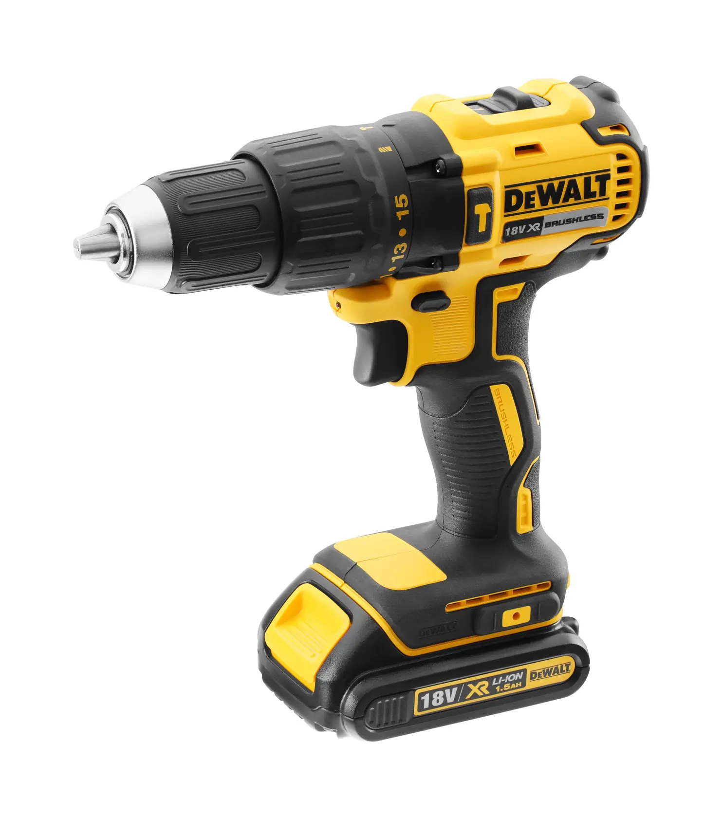 Mașină de găurit cu percuție DeWalt DCD778S2T – 18 V, 65 Nm, 2 acumulatori - imagine 6