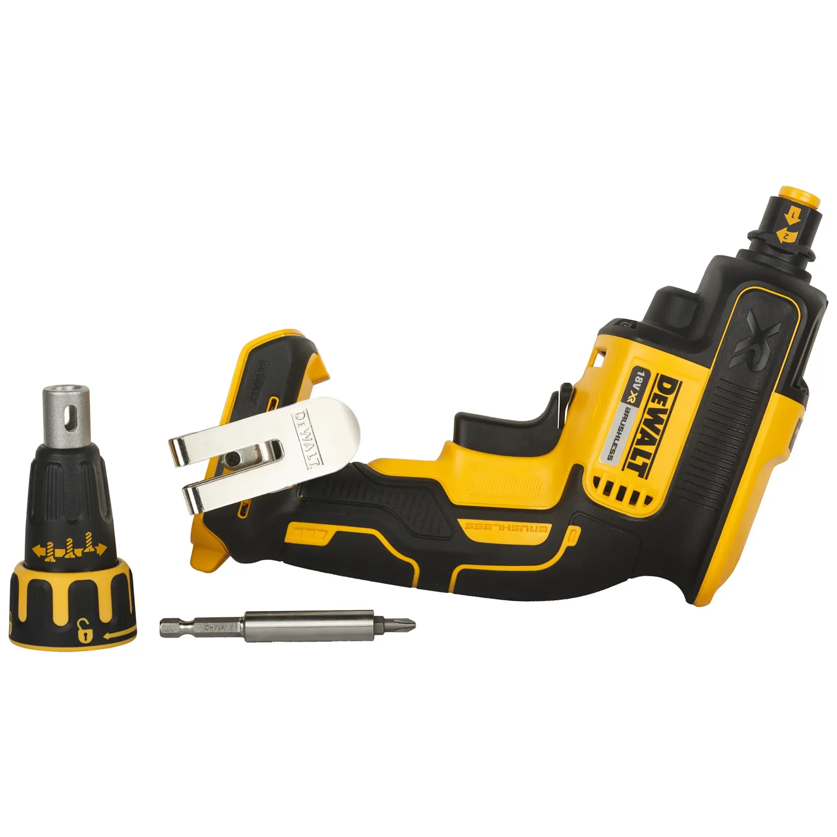 Mașină de înșurubat DeWalt DCF620NT – gips-carton, 18 V, 4400 rpm, valiză TSTAK 2 - imagine 6