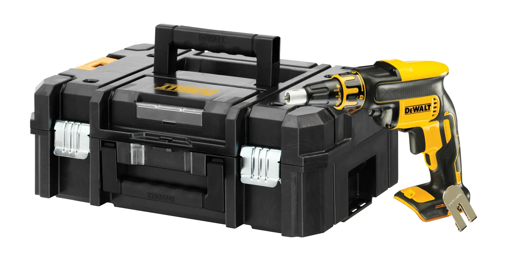Mașină de înșurubat DeWalt DCF620NT – gips-carton, 18 V, 4400 rpm, valiză TSTAK 2 - imagine 4
