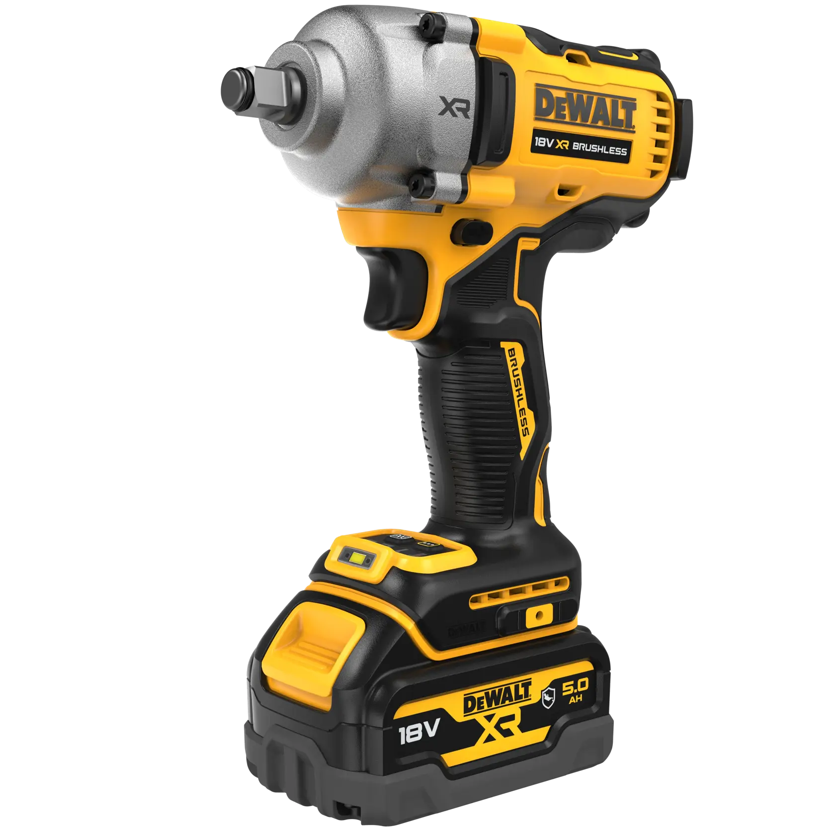 Înșurubător cu impact DeWalt DCF891P2G – 812 Nm, pătrat 1/2", 2 acumulatori XR 18 V - imagine 7