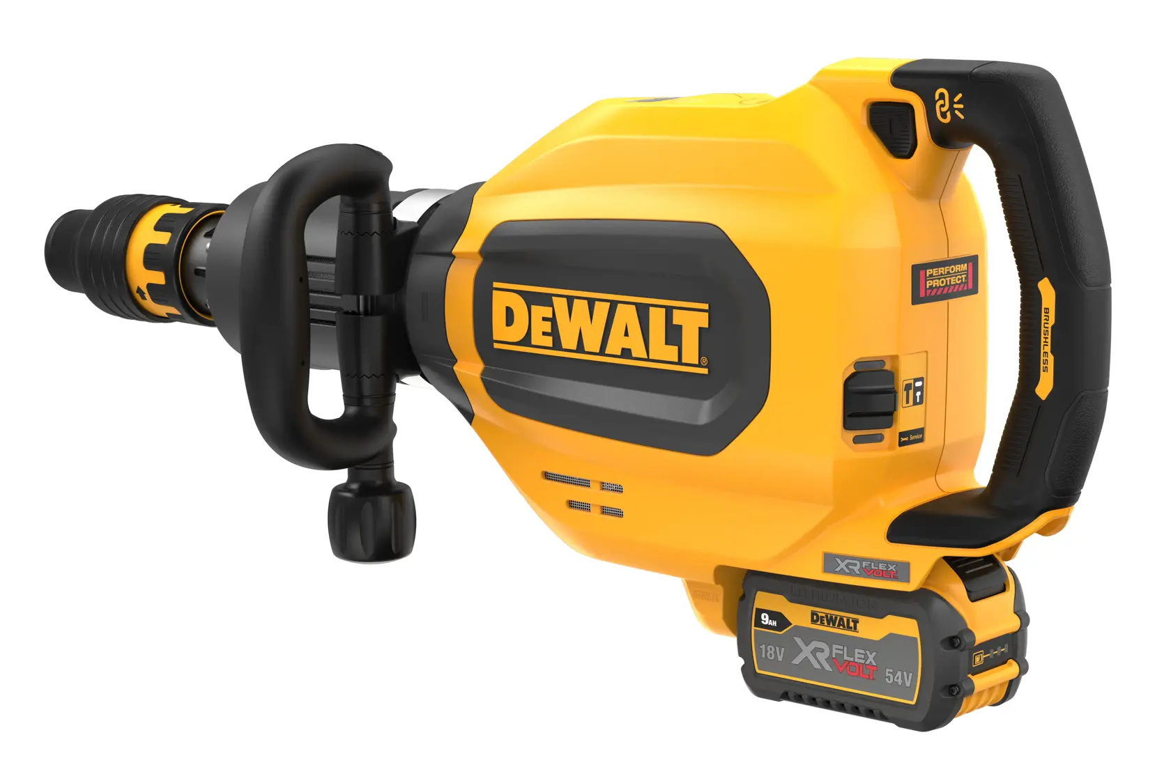 Ciocan demolator SDS-max DeWalt DCH911X3 – 27 J, 3 acumulatori FlexVolt 9 Ah - imagine 8