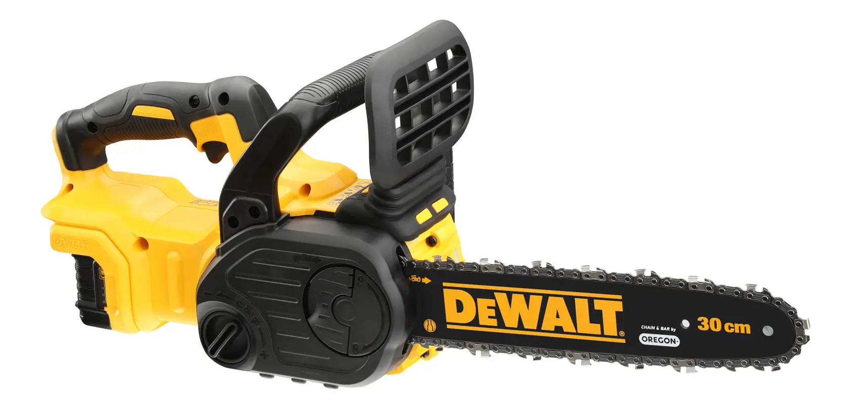 Drujbă DeWalt DCM565P1 – fără fir, acumulator 18 V 5 Ah, șină 30 cm - imagine 5