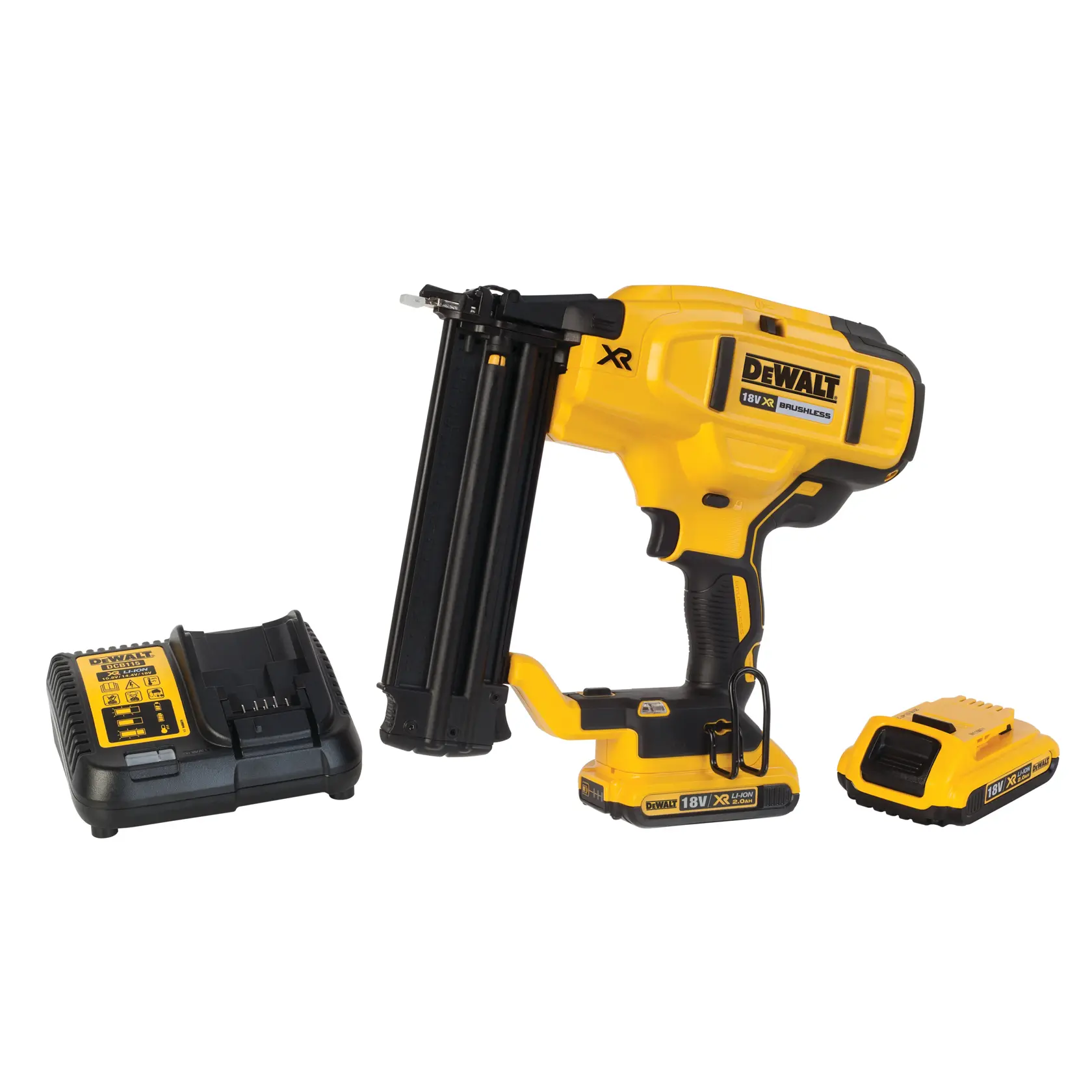 Pistol de bătut cuie DeWalt DCN680D2 – cuie 15-54 mm, 2 acumulatori 18 V, magazie 110 - imagine 7