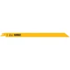 Set de 5 pânze pentru ferăstrău sabie DeWalt DT2355 – bimetal, 305 mm, uz general