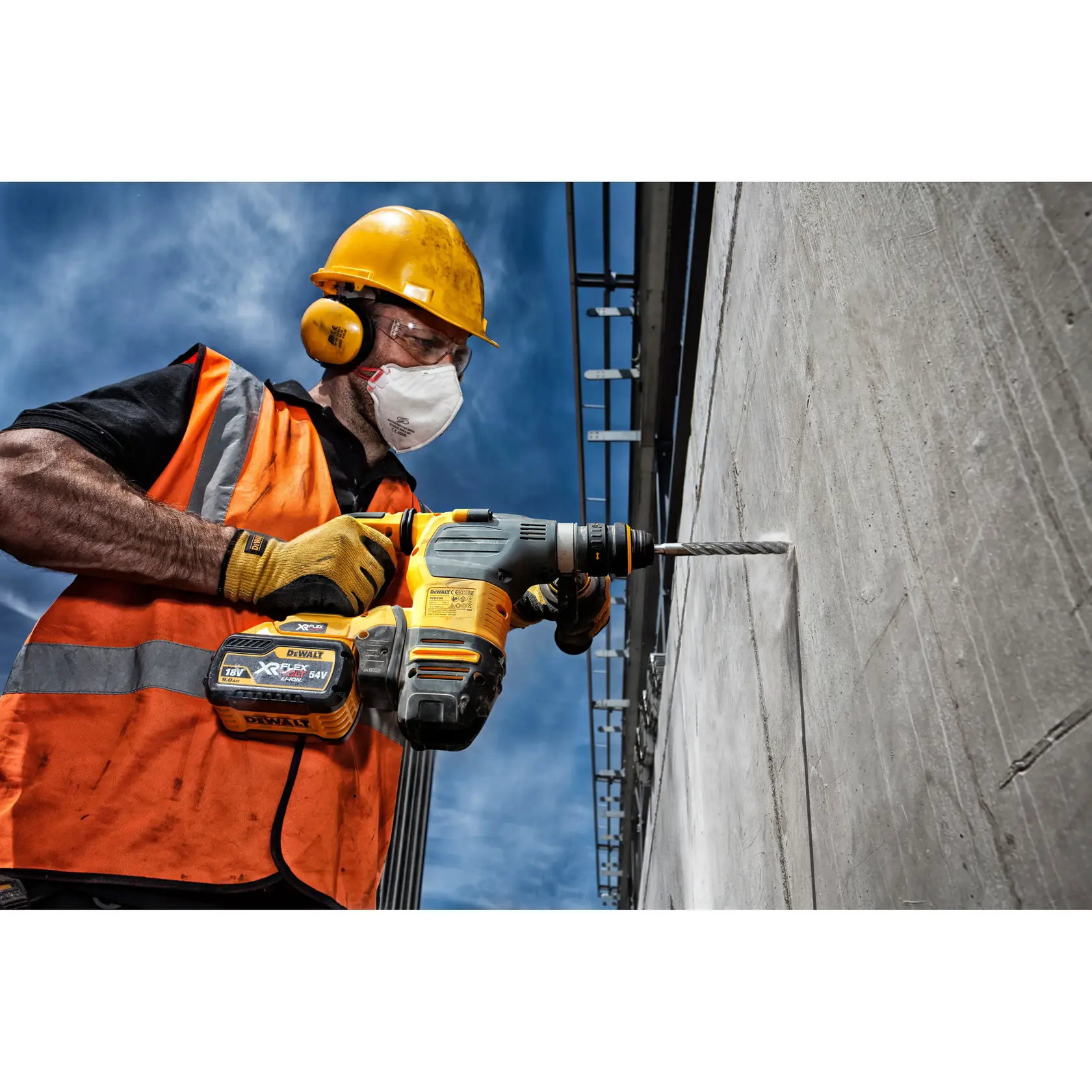 Burghiu SDS-Plus DeWalt DT9511 Extreme 2 – 5,5 x 260 mm, cap din carbură cu 2 tăișuri - imagine 2