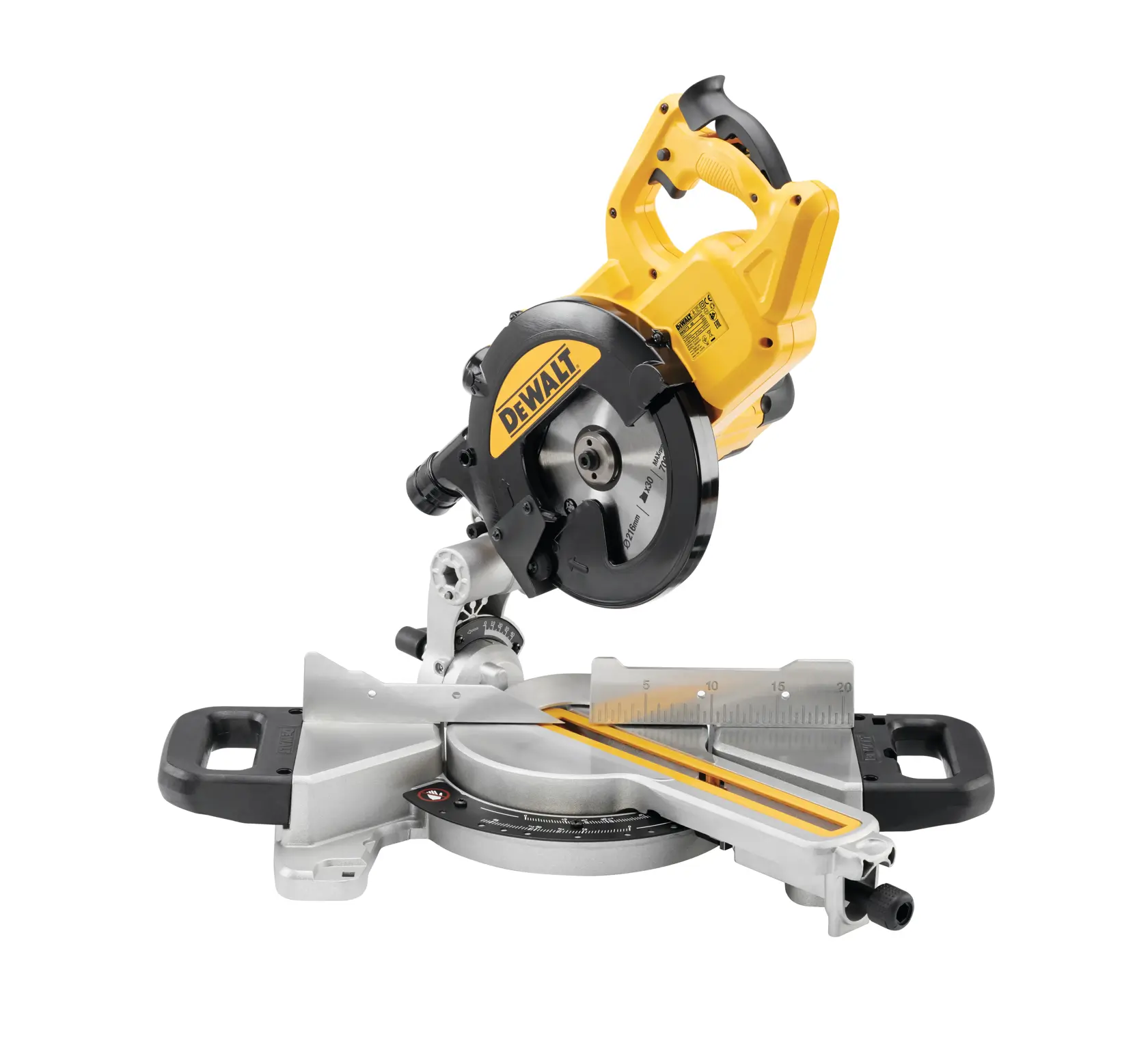 Fierăstrău circular DeWalt DWS773 – 1300 W, disc 216 mm - imagine 7