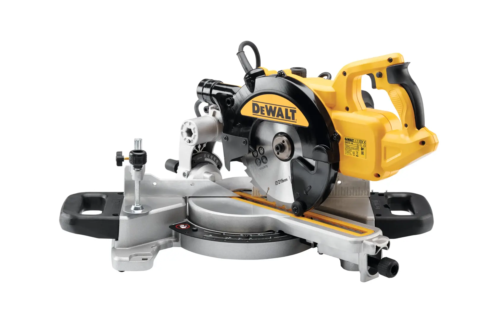 Fierăstrău circular DeWalt DWS773 – 1300 W, disc 216 mm - imagine 8