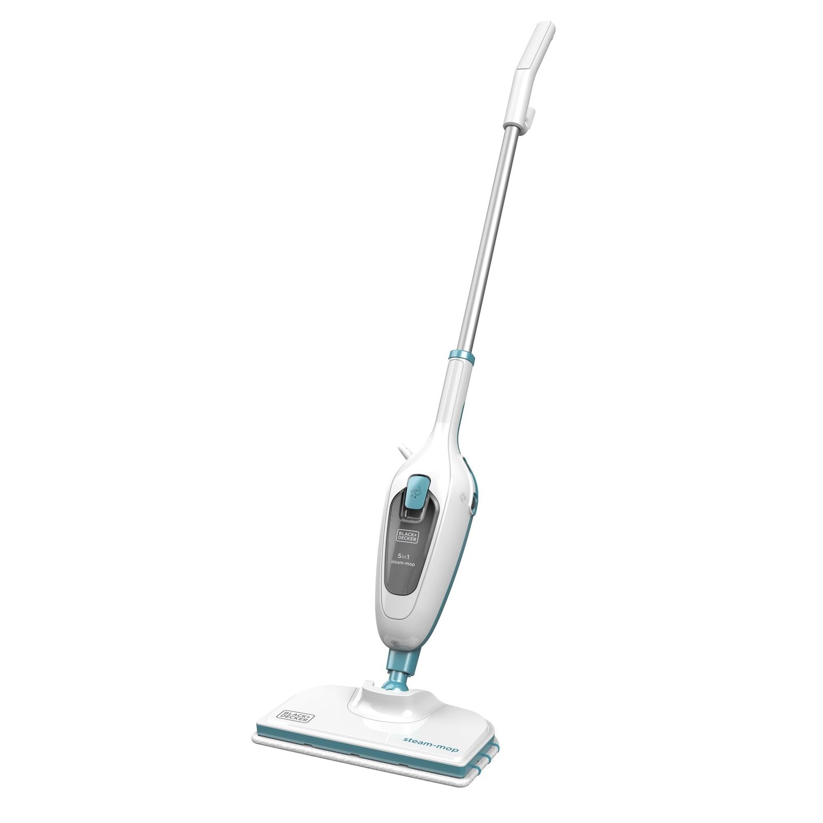 Mop cu aburi Black+Decker FSMH13E5 – 5 în 1, 1300 W, rezervor de 350 ml
