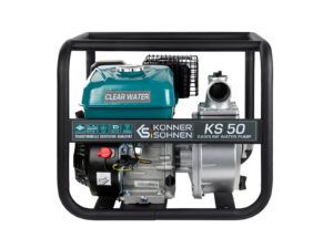Motopompă pentru apă curată Könner & Söhnen KS 50 – 7 CP, 500 l/min, racorduri 50 mm