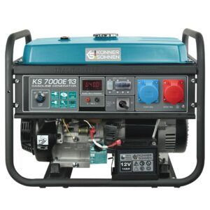 Generator pe benzină Könner & Söhnen KS 7000E 1/3 – 5,5 kW, 230/400 V, sistem VTS