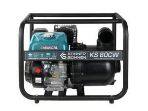 Motopompă pentru substanțe chimice Könner & Söhnen KS 80CW – 7 CP, 1000 l/min, racorduri 80 mm