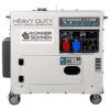 Generator diesel insonorizat Könner & Söhnen KS 9200HDES-1/3 ATSR – 7,5 kW, 230/400 V, rezervor 20 l