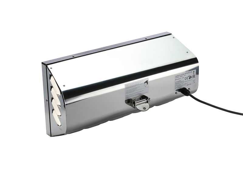 Încălzitor cu infraroșu Varma Tec WR2000/20SS – 2000 W, inox AISI 304, IP23, cu sticlă de protecție - imagine 4
