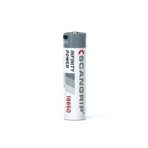 Acumulator reîncărcabil Scangrip USB-C BATTERY 18650 – încărcare USB-C, 71 mm