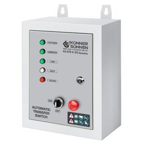 Automatizare ATS Könner & Söhnen KS ATS 4/25 Gasoline – 230/400 V, pentru generatoare inverter pe be