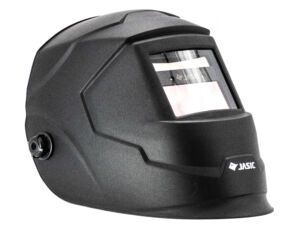 Mască de sudură automată Jasic BLACK – 2 senzori, DIN 9–13, mod de polizare