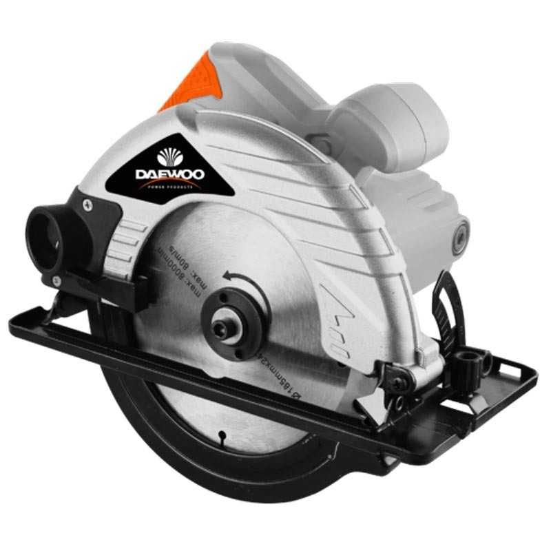 Fierăstrău circular Daewoo DACS1400 – 1400 W, disc de 185 mm, 4500 rpm - imagine 2