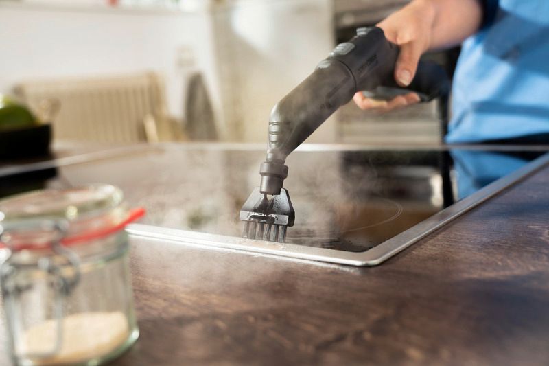 Set de perii pentru rosturi Kärcher cu abur – 4 perii pentru rosturile de gresie și faianță - imagine 2