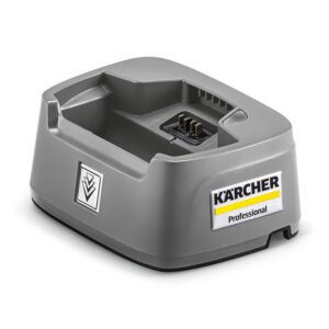 Stație de încărcare de schimb Kärcher pentru aspiratorul de geamuri WVP 10 – încărcare rapidă în 50 min