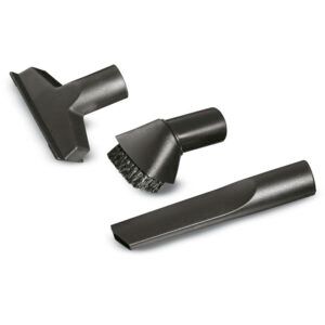 Set duze Kärcher DN 35 – duză pentru rosturi, duză de tapițerie și perie rotundă