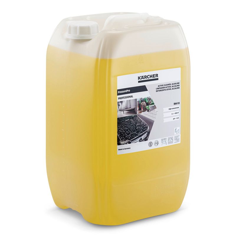 Detergent activ alcalin Kärcher RM 81 ASF 20 l – concentrat pentru aparate cu înaltă presiune