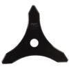 Cuțit cu 3 dinți pentru motocoasă Efco 4095641BR – Ø 255 mm, alezaj 25,4 mm