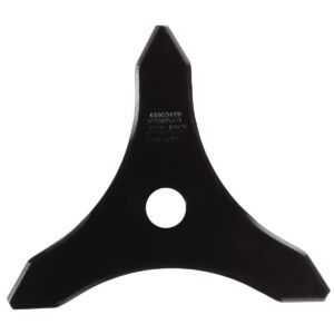 Cuțit cu 3 dinți pentru motocoasă Efco 4095641BR – Ø 255 mm, alezaj 25,4 mm