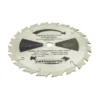 Disc pentru motocoasă 6-094 cu vârfuri din carburi – Ø 250 mm, 20 dinți, alezaj 20 mm