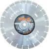 Disc diamantat Golz GX-A80 Ø 350 mm – alezaj 25,4 mm, segmente sudate cu laser pentru asfalt