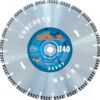 Disc diamantat Golz LT40 Ø 300 mm – alezaj 20,0 mm, segment turbo de 10 mm sudat cu laser