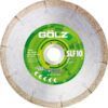 Disc diamantat Golz SLF10 200 mm – sinterizat, pentru gresie, ceramică, granit și marmură
