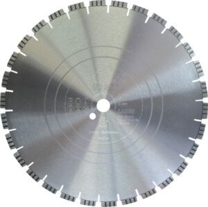 Disc diamantat Golz TS35 Ø 400 mm – turbo, sudat cu laser, pentru beton armat, mașina HS400S