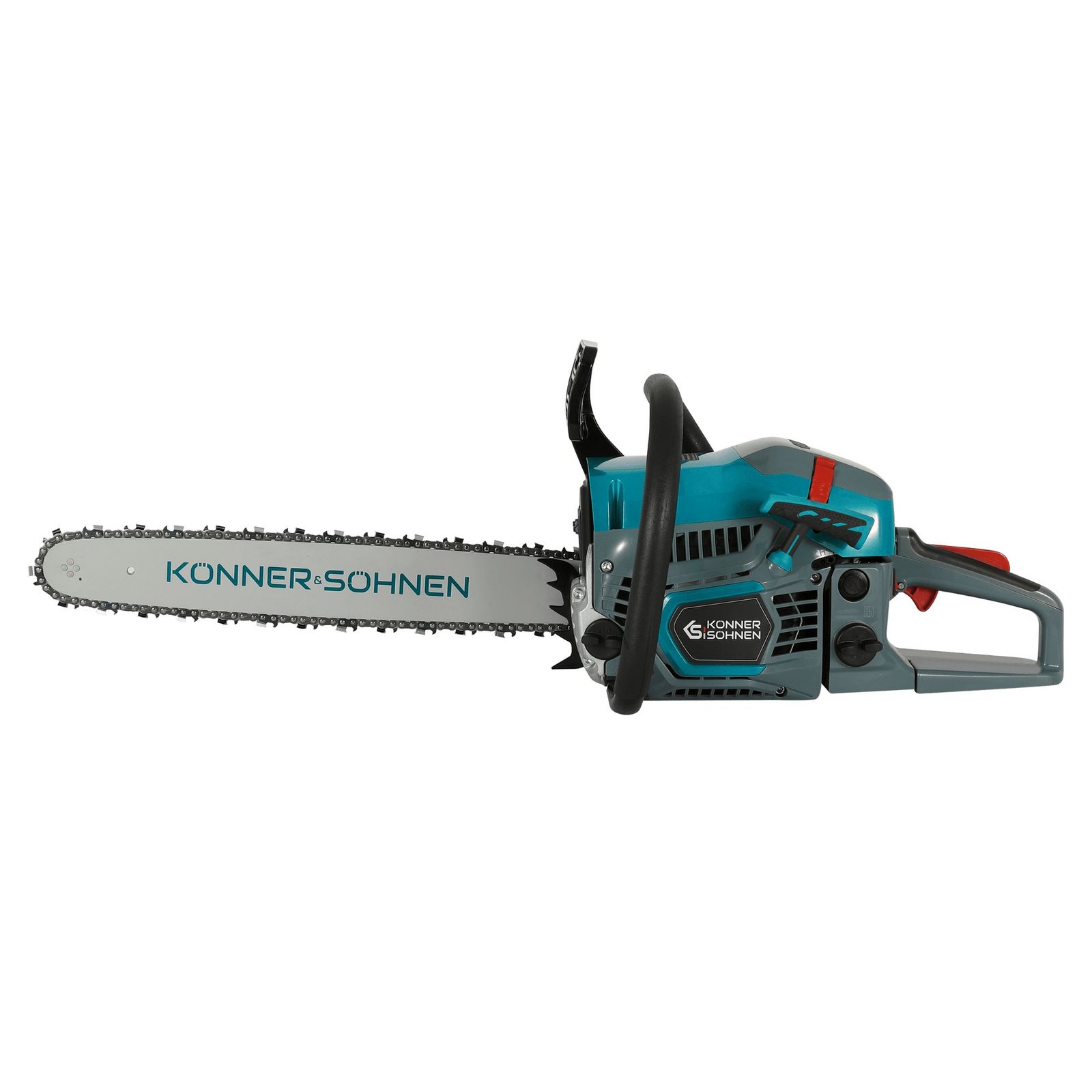 Drujbă pe benzină Könner & Söhnen KS CS31G-16 – 54,5 cm³, 3,1 CP, șină 40 cm