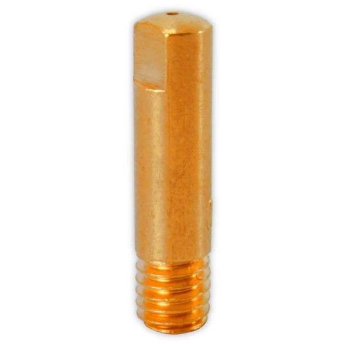 Duză de contact Intensiv M6x25 mm pentru sârmă de aluminiu 0,8 mm – pistolet MIG-MAG MB14 și MB15