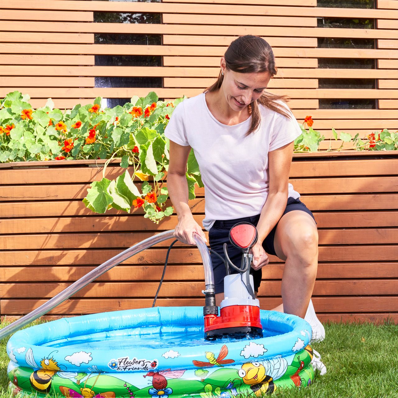 Pompă submersibilă AL-KO SUB 8500 Easy – 290 W, 8.000 l/h, aspirație plană până la 5 mm - imagine 4