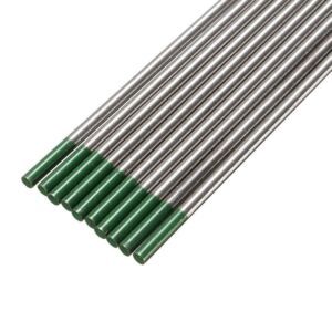 Electrod de wolfram Intensiv WP Ø 2,4 mm – vârf verde, pentru TIG în AC